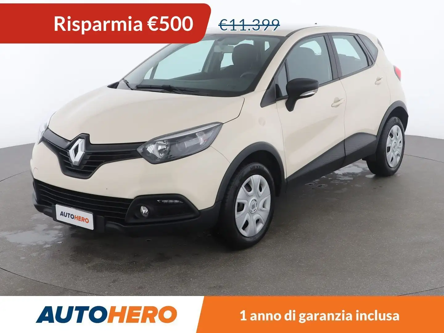 Renault Captur 1.5 dCi Energy Life 90 CV Beige - 1