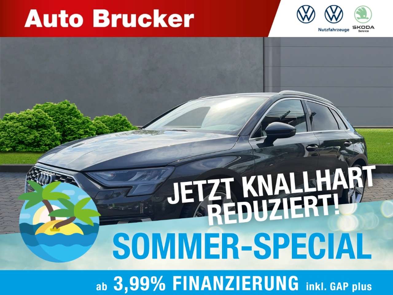 Audi A3 2023 — Sportback+advanced+2-Zonen-Klima+Navi+Soundsystem+