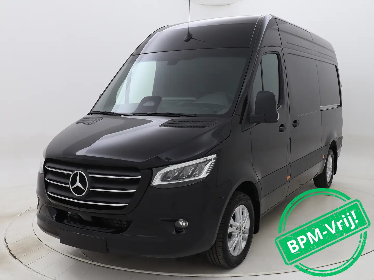 Mercedes-Benz Sprinter 319CDI 190PK L2H2 RWD SELECT 9G-tronic | Full LED Zwart - 1
