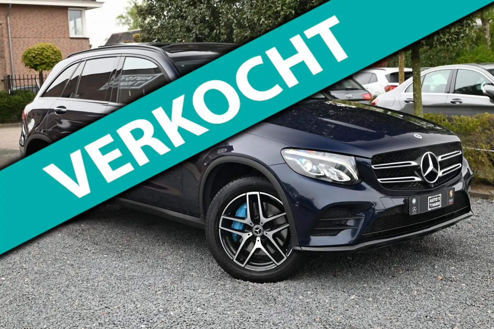 Mercedes-Benz GLC 350 350e 4MATIC Business Solution AMG 320 PK Trekhaak Blauw - 1