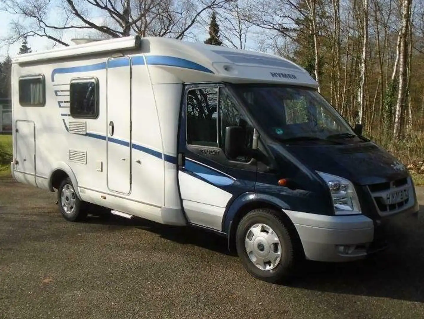 Ford Transit hymer Wit - 1