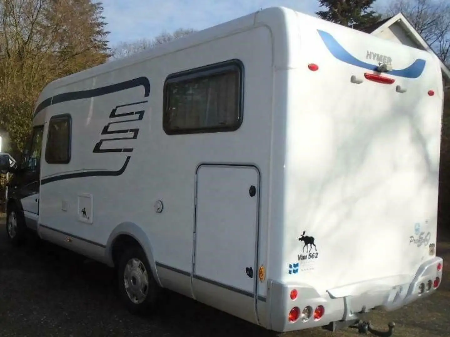 Ford Transit hymer Wit - 2
