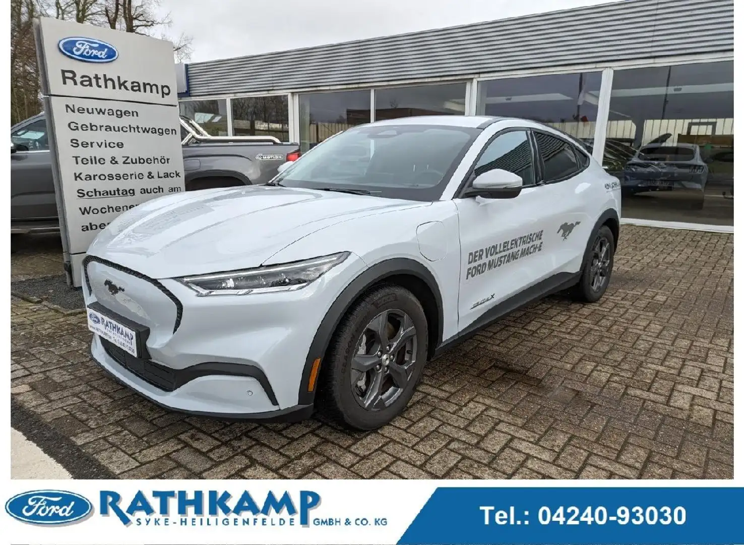 Ford Mustang Mach-E Basis Weiß - 1