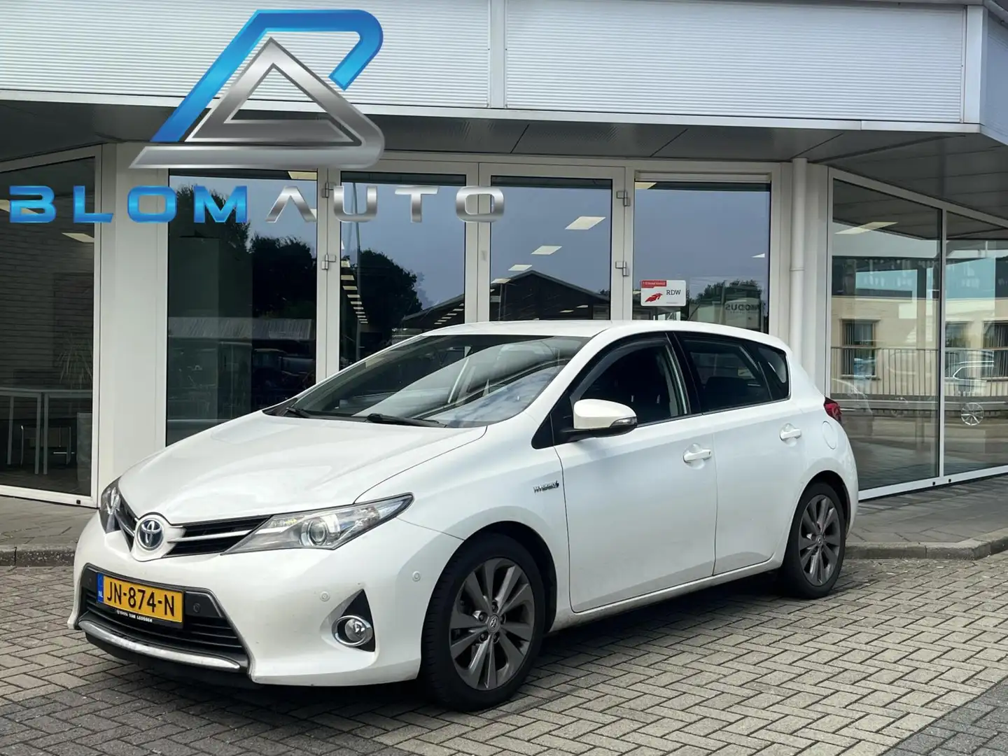 Toyota Auris 1.8 Hybrid 136PK STOELVERW+TREKHAAK DEALER OH Blanco - 1
