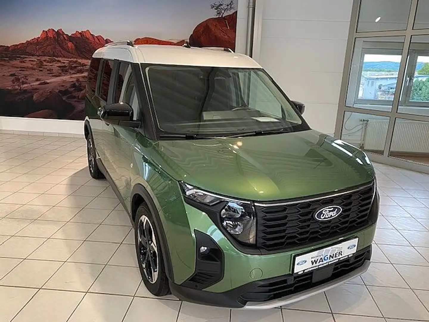 Ford Tourneo Courier 1.0 EcoBoost Aut. ACTIVE/TWA/RFK Verde - 1