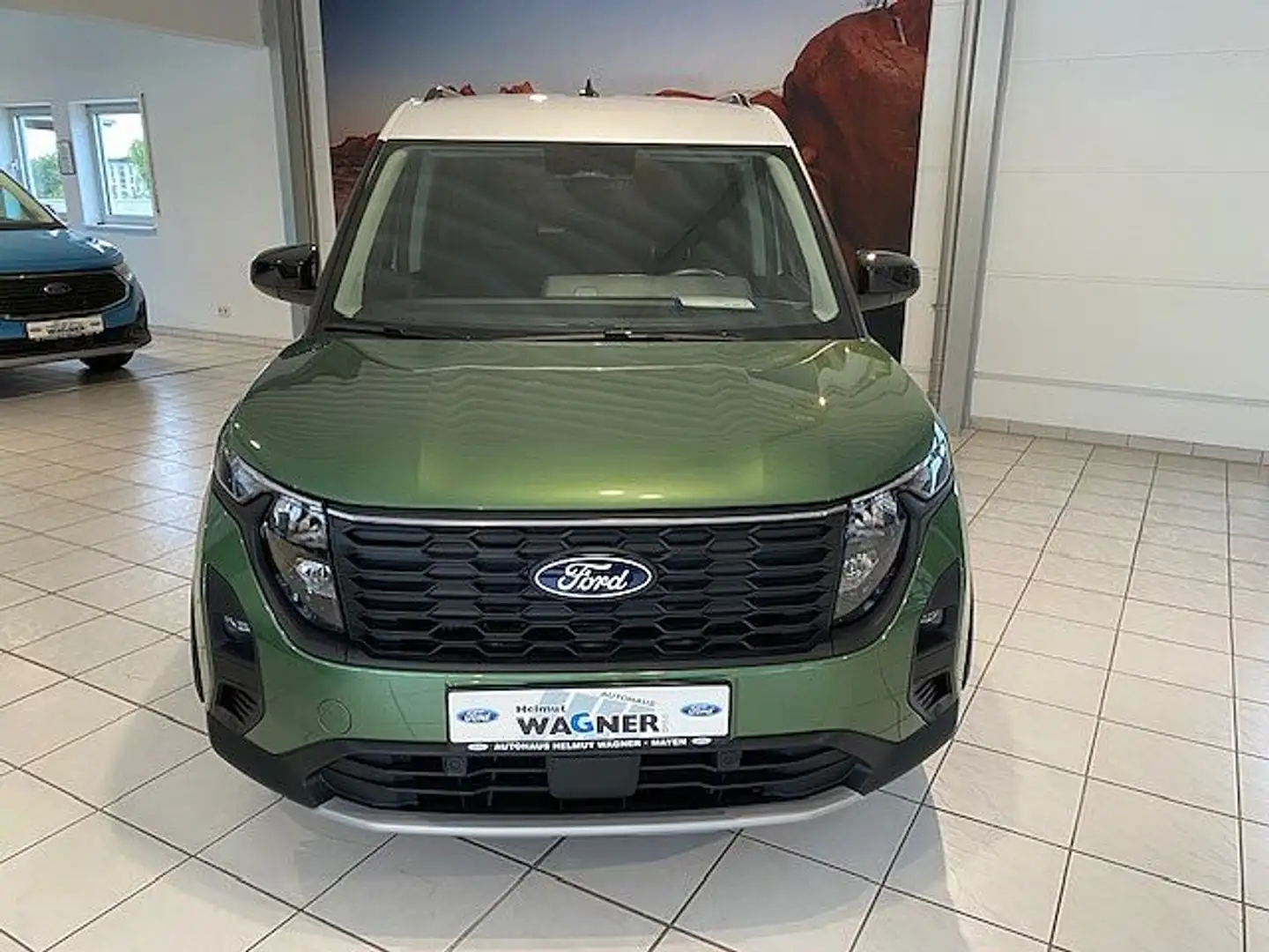 Ford Tourneo Courier 1.0 EcoBoost Aut. ACTIVE/TWA/RFK Verde - 2