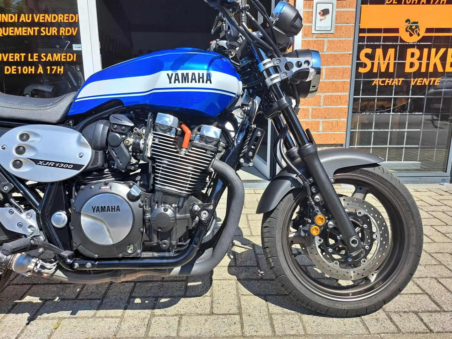 Yamaha XJR 1300 Bleu - 2