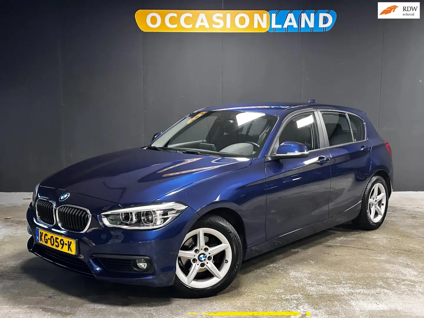 BMW 116 1-serie 116i Centennial Executive|LED|CRUISE|NAVI| Azul - 1
