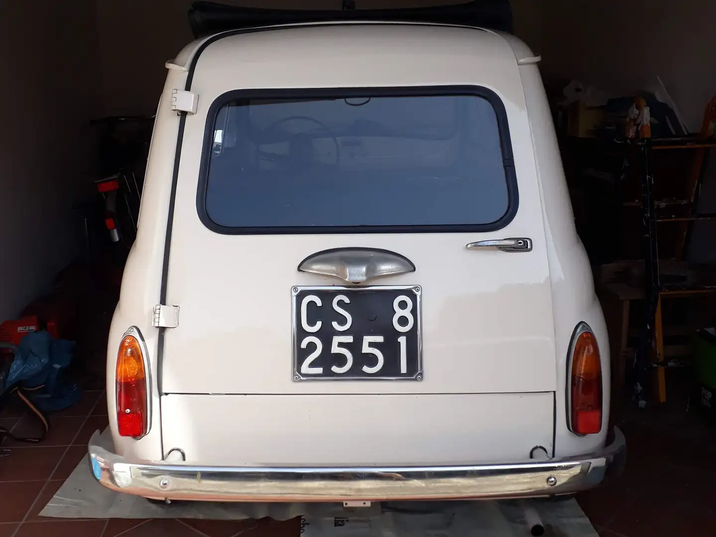 Autobianchi 500 Giardiniera Fiat White - 2