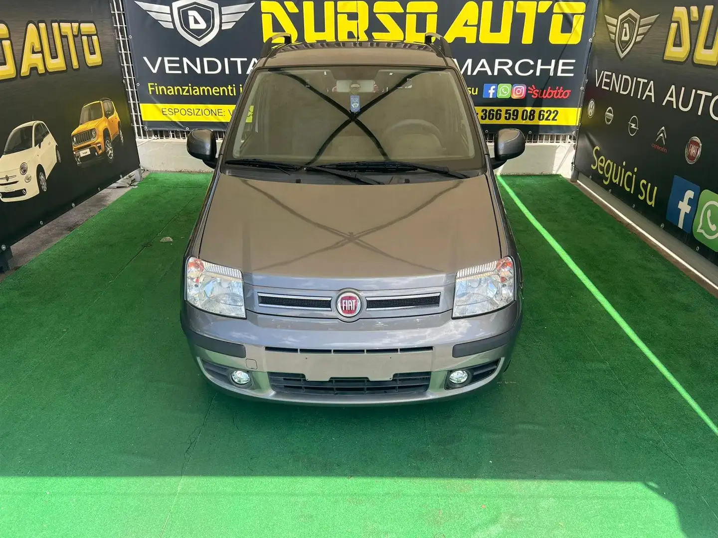 Fiat Panda Panda 1.2 Dynamic Gpl Gris - 1