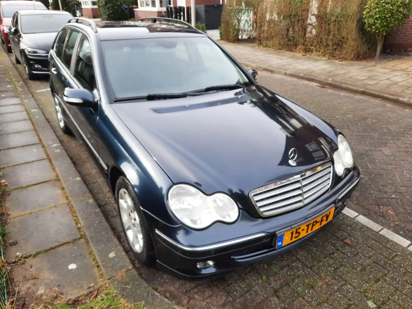 Mercedes-Benz C 180 180 K. Elegance Blauw - 1