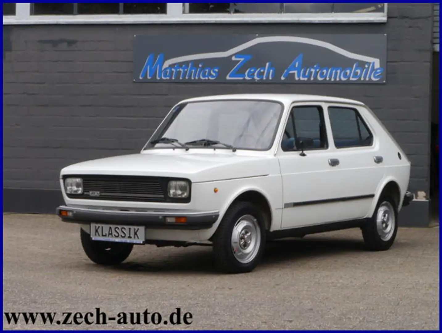 Fiat 127 * 4 türer mit H- Kennzeichen * White - 2