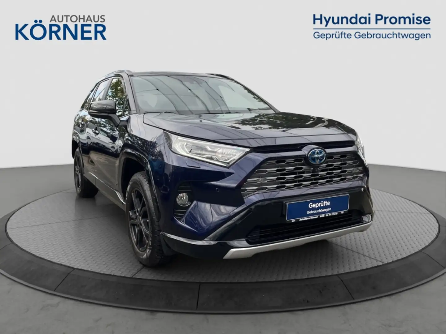Toyota RAV 4 Hybrid STYLE SELECTION 2.5 VVT-i *LED*LEDER*CAM*JB Blau - 1