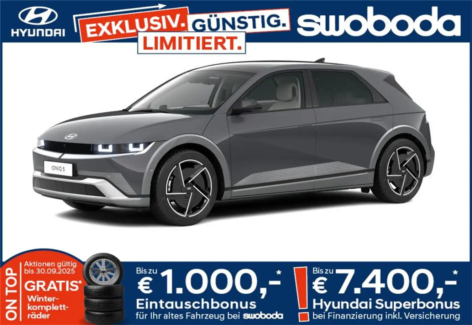 Hyundai IONIQ 5 GO 84kWh 4WD i5g52-O1 Grau - 1