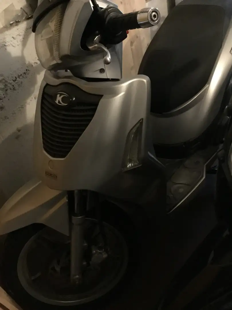 Kymco People 250 Zilver - 2
