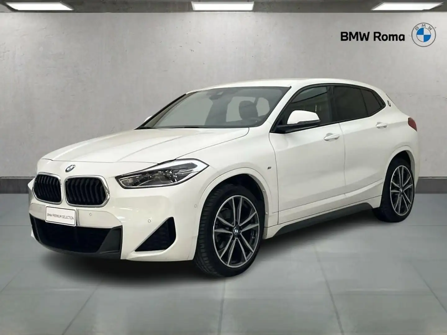 BMW X2 sdrive18d Msport auto Bianco - 1