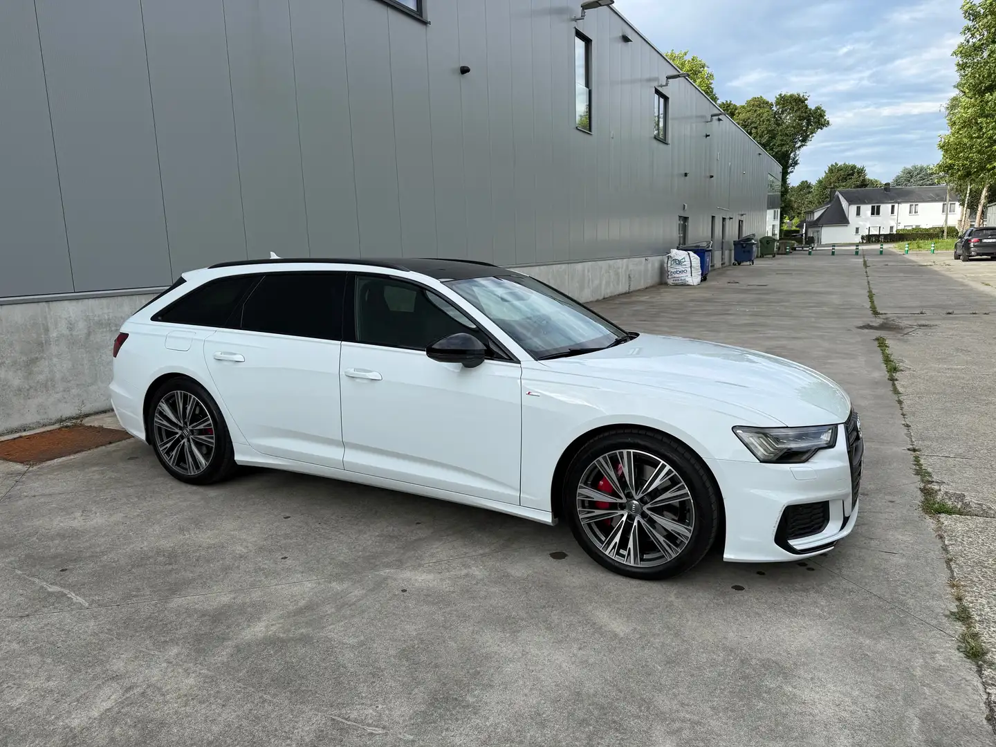 Audi A6 A6 Avant PHEV 55 TFSI e Quattro Sport S tronic Blanc - 1