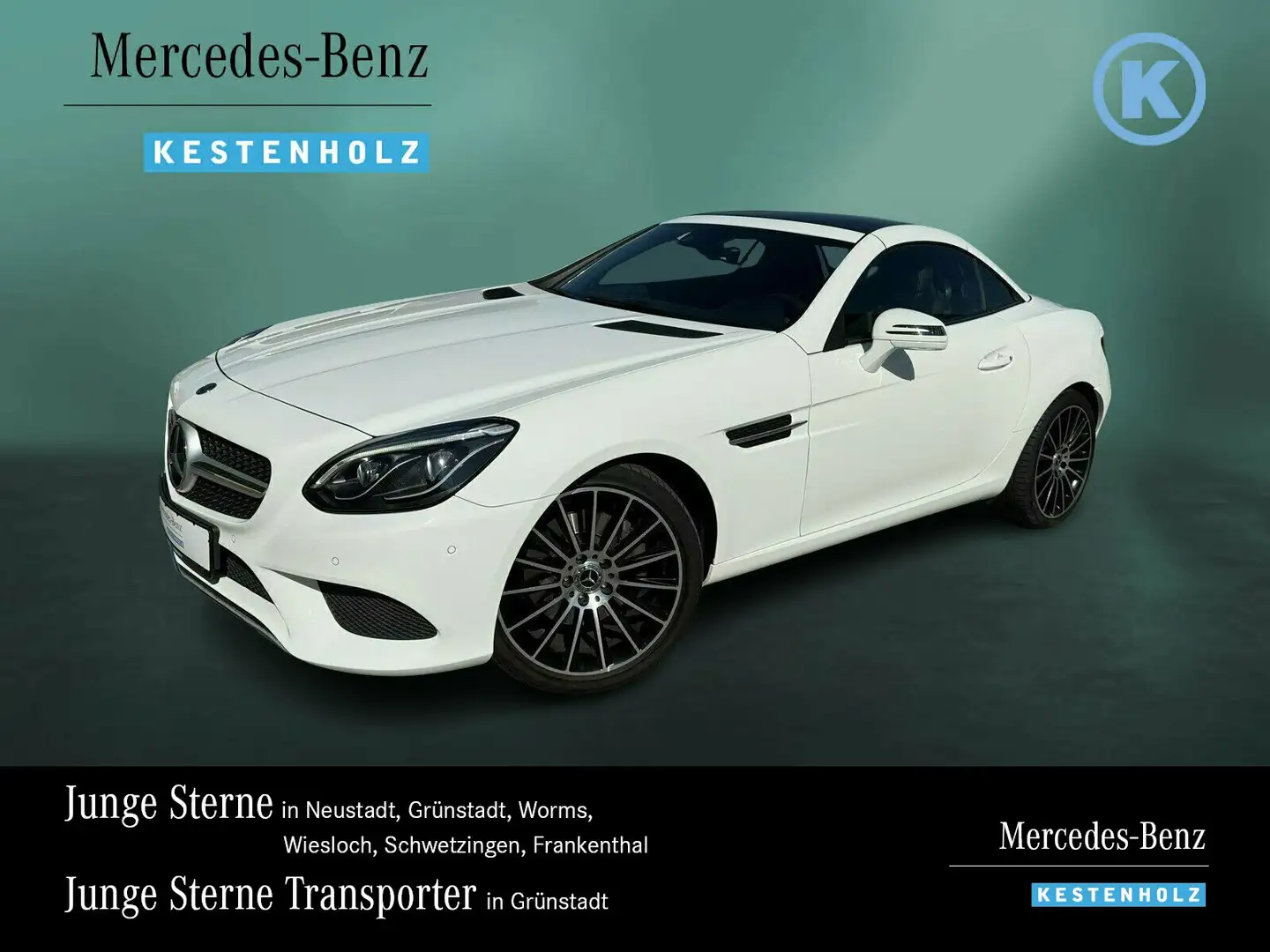Mercedes-Benz SLC 300 SLC 300 AMG+COMAND+KAMERA+H&K+KAMERA+MEMORY+ILS White - 1