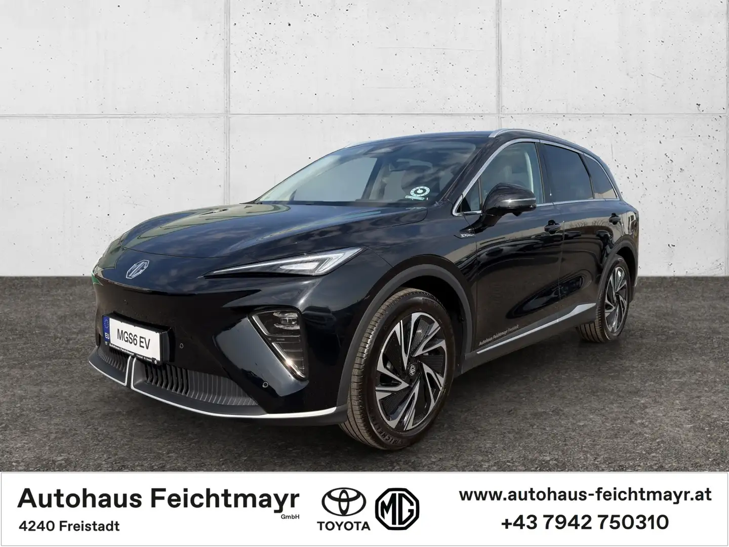 MG MGS6 EV MG S6 EV Luxury AWD 77 kWh 485 km 5t. Schwarz - 1