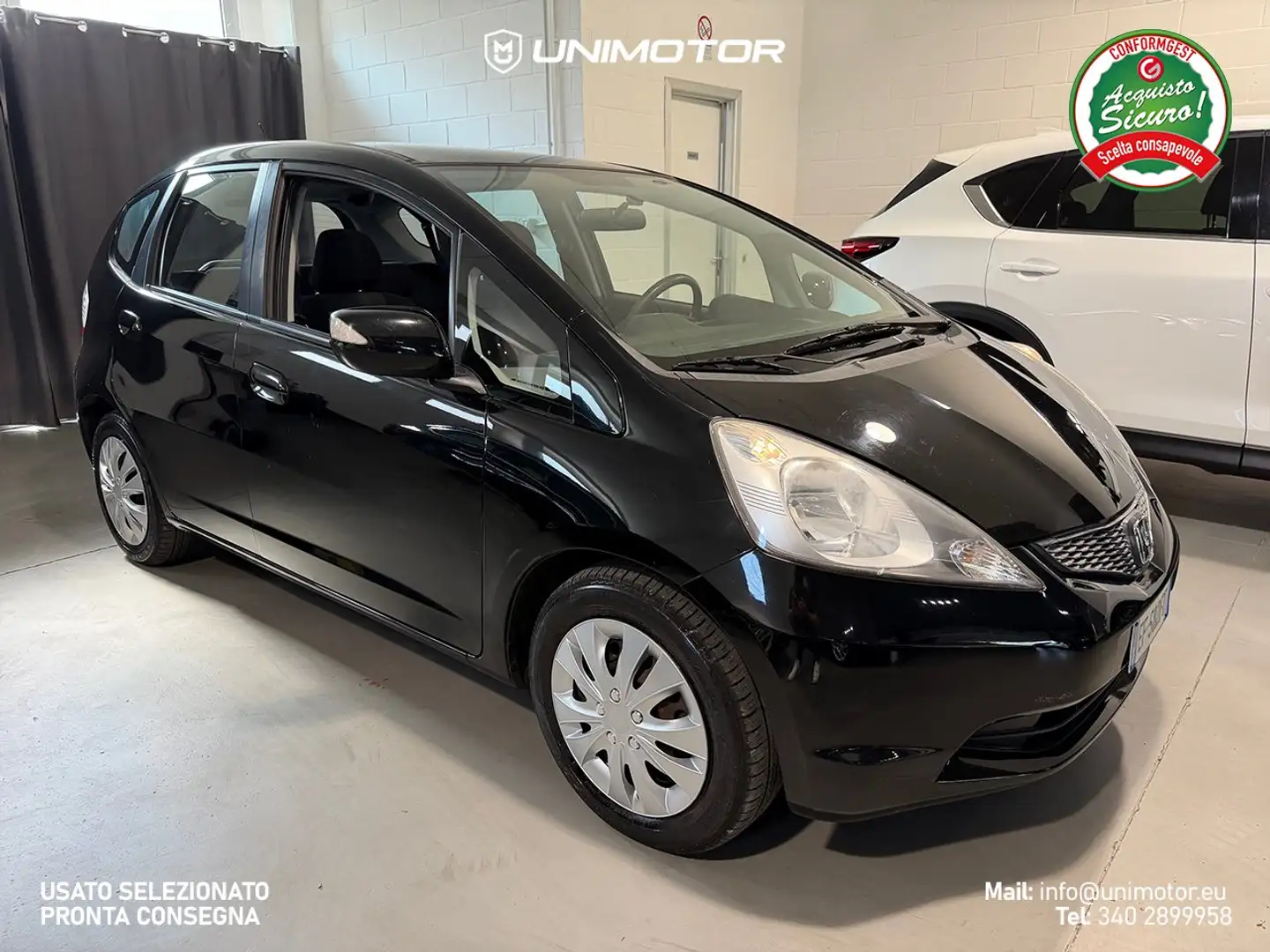 Honda Jazz Elegance 1.4 i-VTEC 100cv Manuale Tetto Panoramico Noir - 1