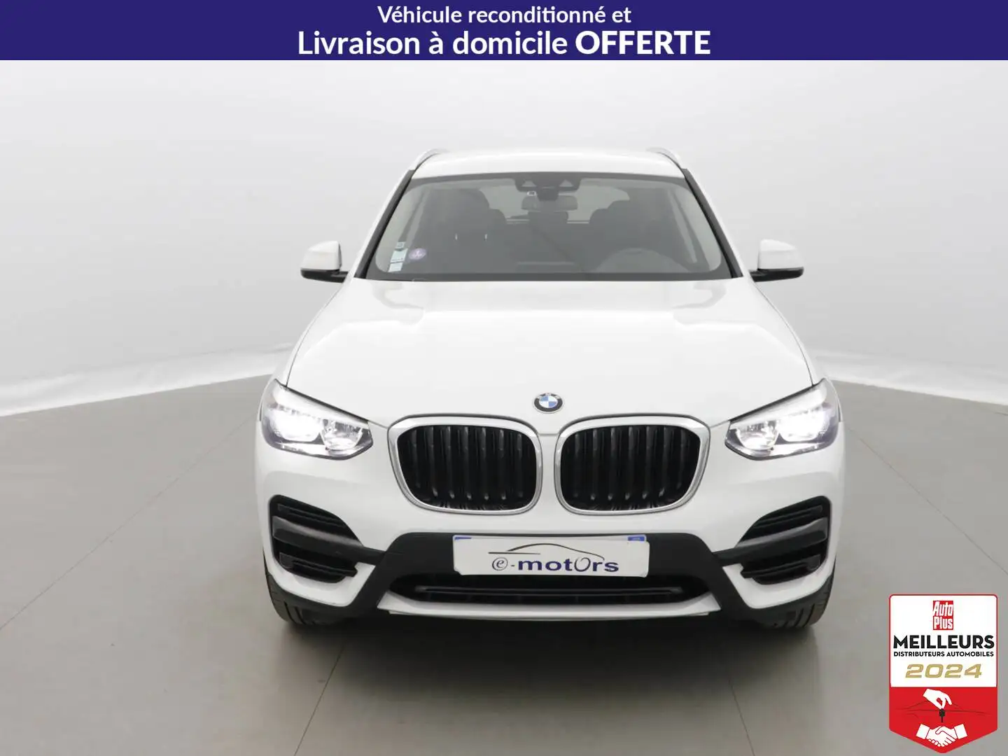 BMW X3 X3 xDrive 30e 292 BVA8 DESIGN +Cuir Blanc - 2