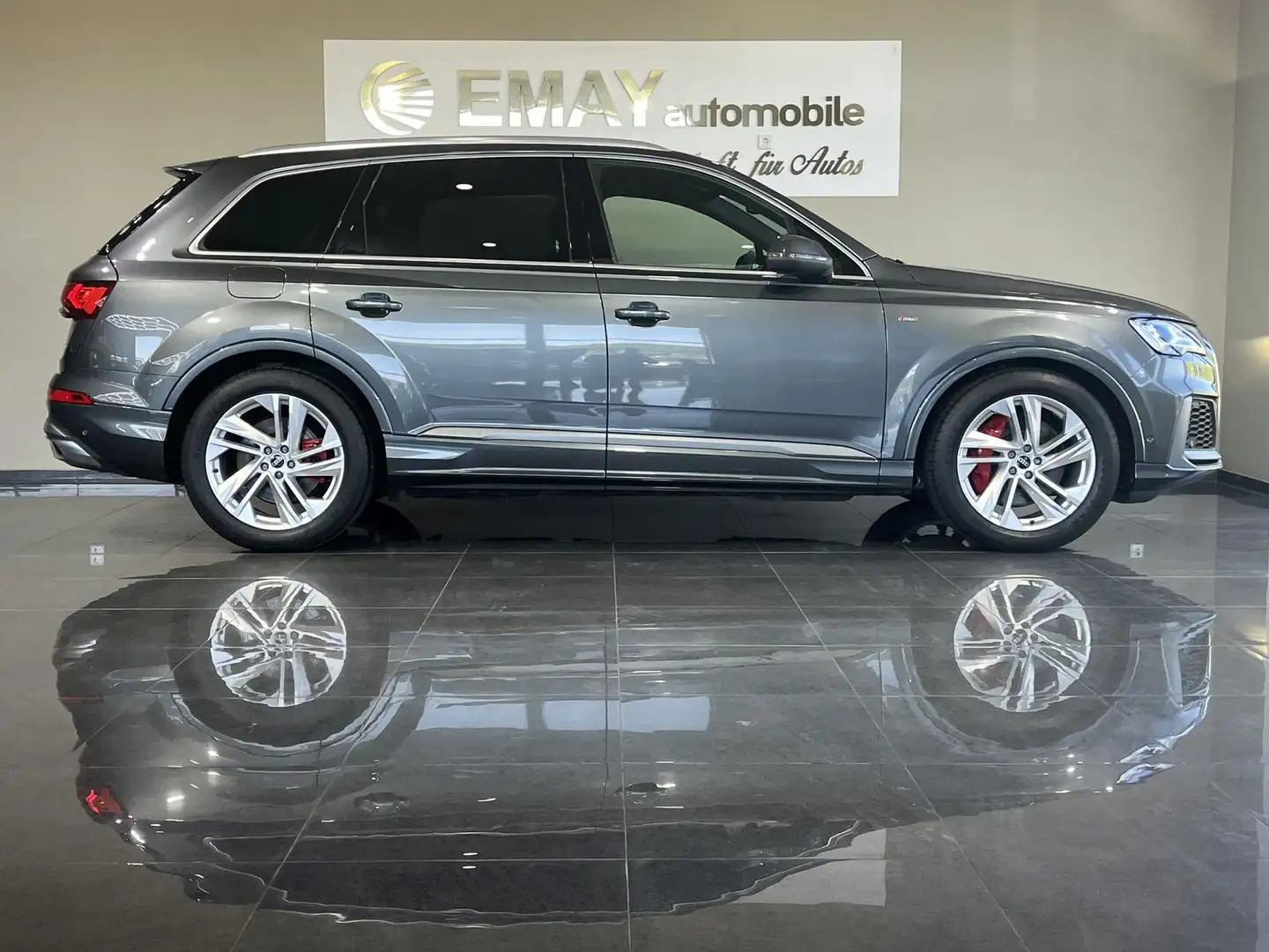 Audi Q7 55 TFSI quattro S line //Leder/LED/Head-UP// Grau - 2