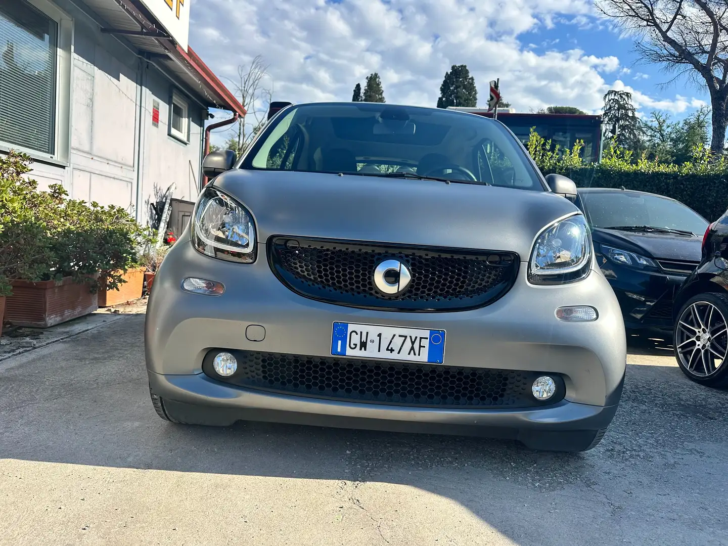 smart forTwo Fortwo 0.9 t Prime 90cv All. BRABUS Grigio - 2