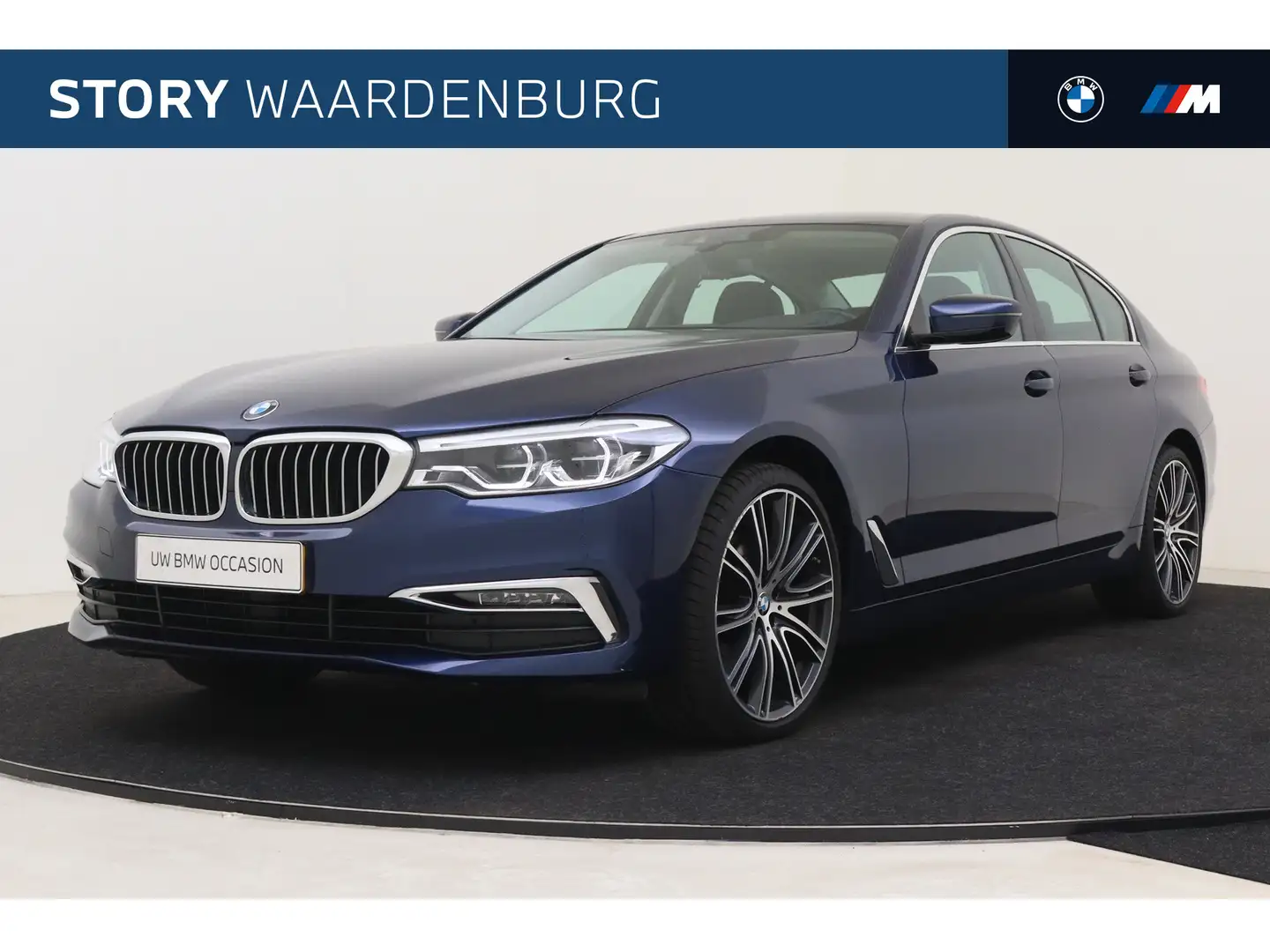 BMW 520 5 Serie 520i High Executive Luxury Line Automaat / Blauw - 1