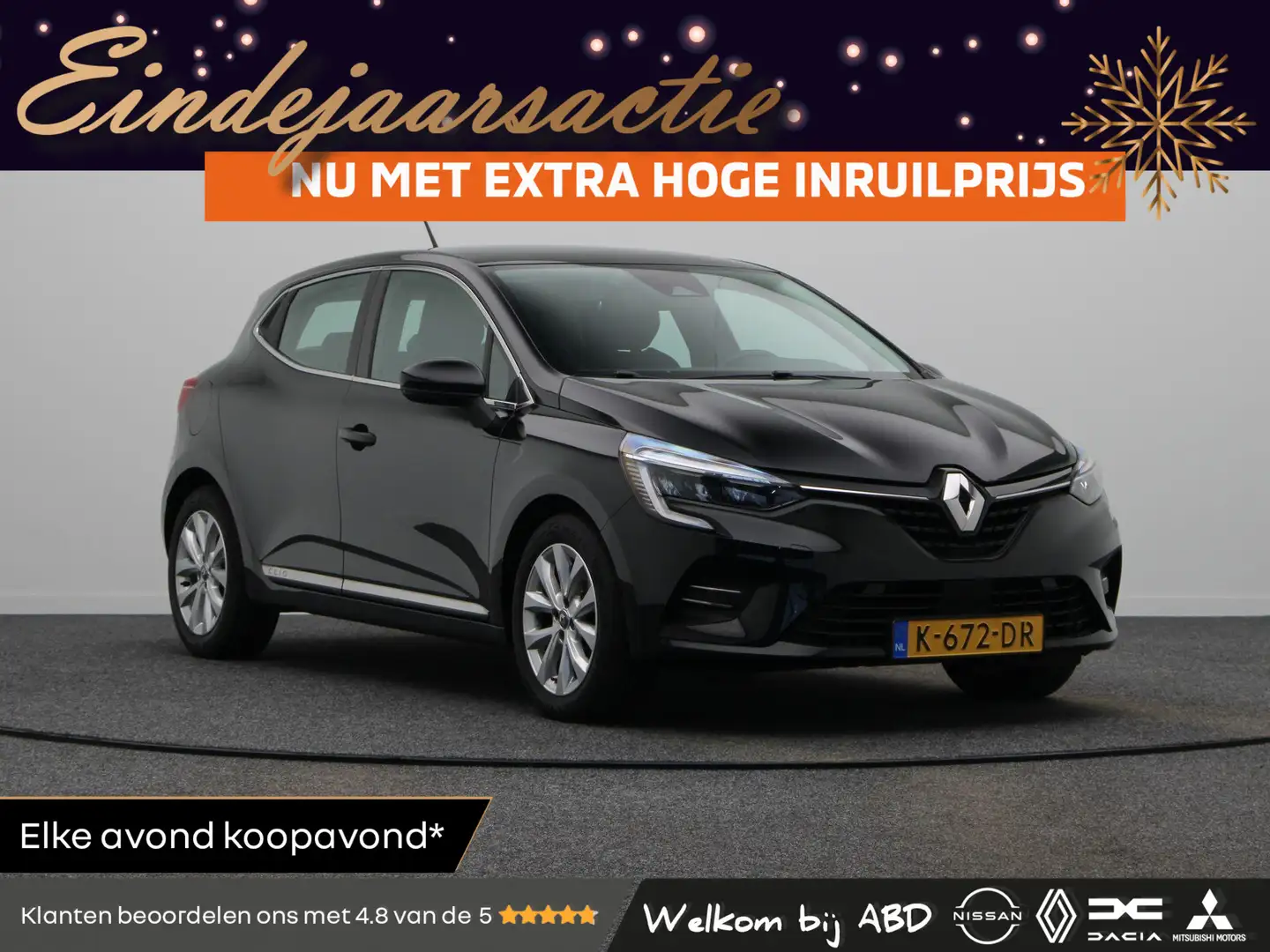 Renault Clio 100pk TCe Intens | ABD Onderhouden | Climate Contr Noir - 1