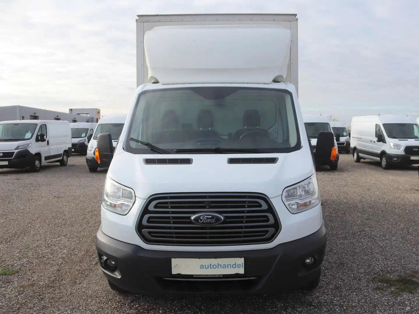 Ford Transit Kasten Koffer Ladebordwand KLIMA TEMP Blanc - 2