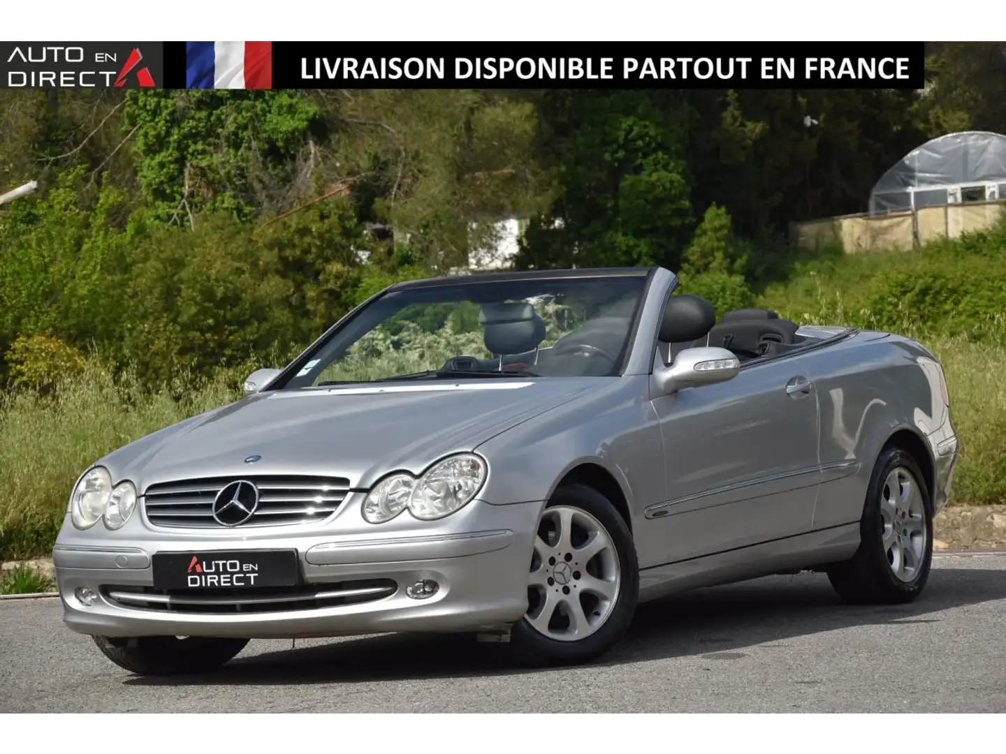 Mercedes-Benz CLK Cabriolet CLK 240 - BVA  CABRIOLET - BM 209 Elégan Gri - 1