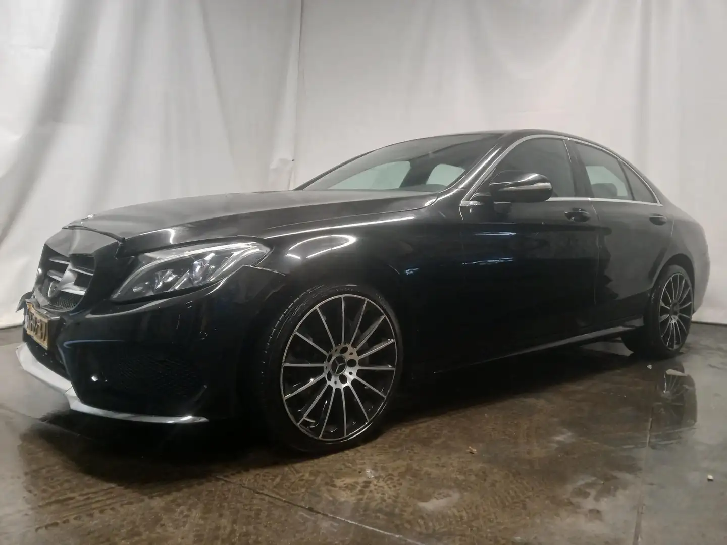 Mercedes-Benz C 220 CDI Ambition Comfort SCHADEAUTO!! Schwarz - 2