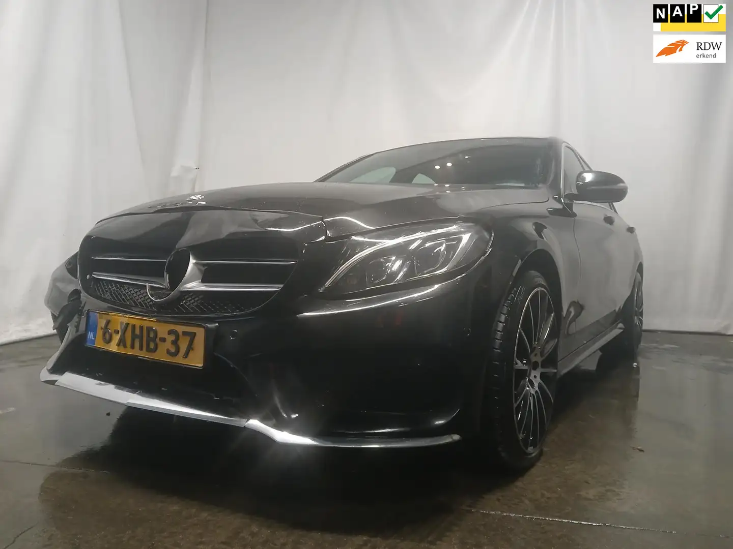 Mercedes-Benz C 220 CDI Ambition Comfort SCHADEAUTO!! Schwarz - 1