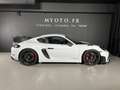 Porsche Cayman (982) 4.0 500CH GT4 RS - IMMAT FRANCE Bianco - thumbnail 5