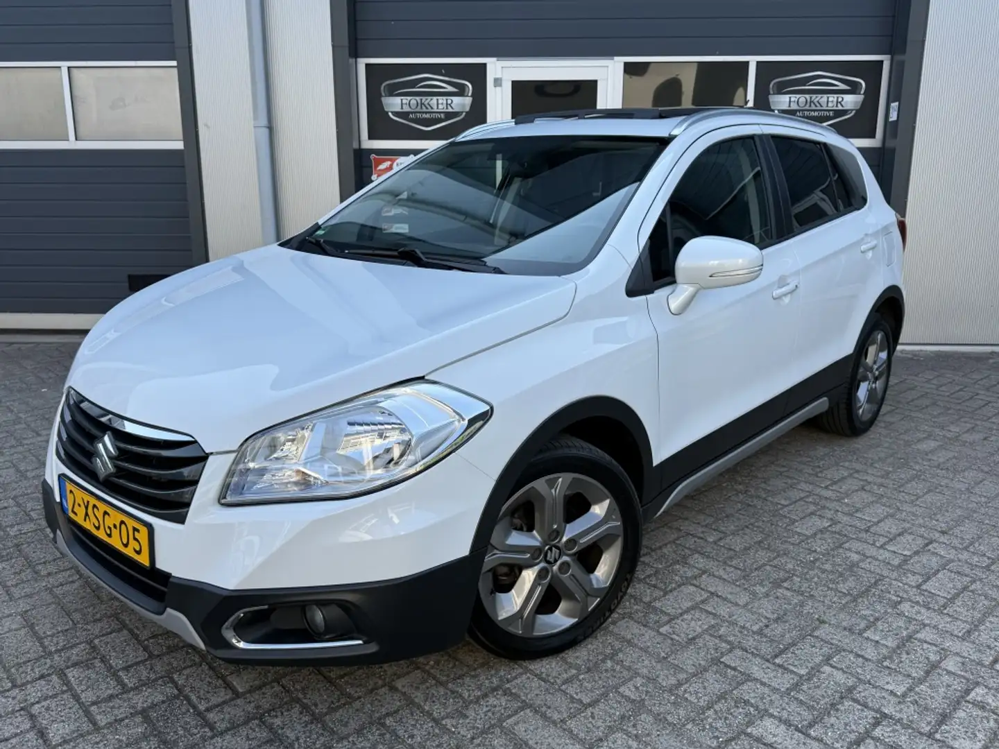 Suzuki SX4 S-Cross 1.6 Exclusive Automaat Pano Trekhaak Stoelvw Camer Wit - 1