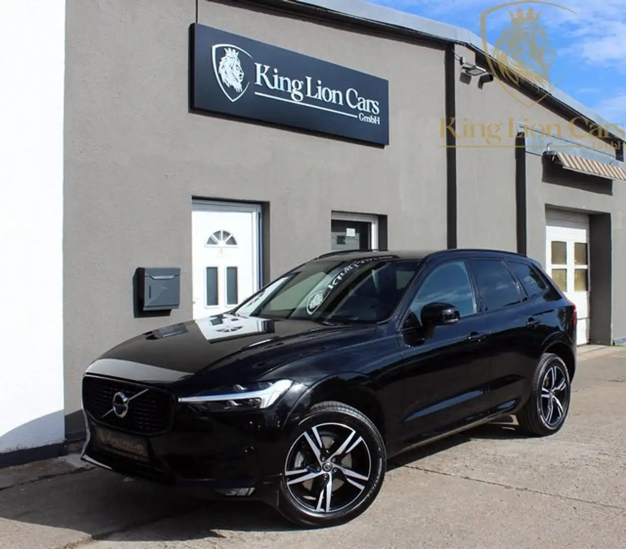 Volvo XC60 XC60 R Design B4 FOUR-C+PANO+ACC+360+MEMORY+AHK+ Schwarz - 1