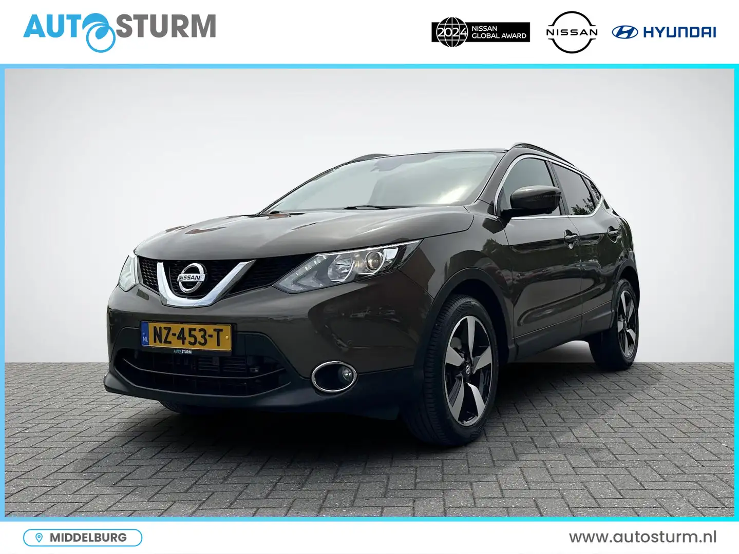 Nissan Qashqai 1.2 N-Connecta | Navigatie | 360° Camera | Trekhaa Bruin - 1