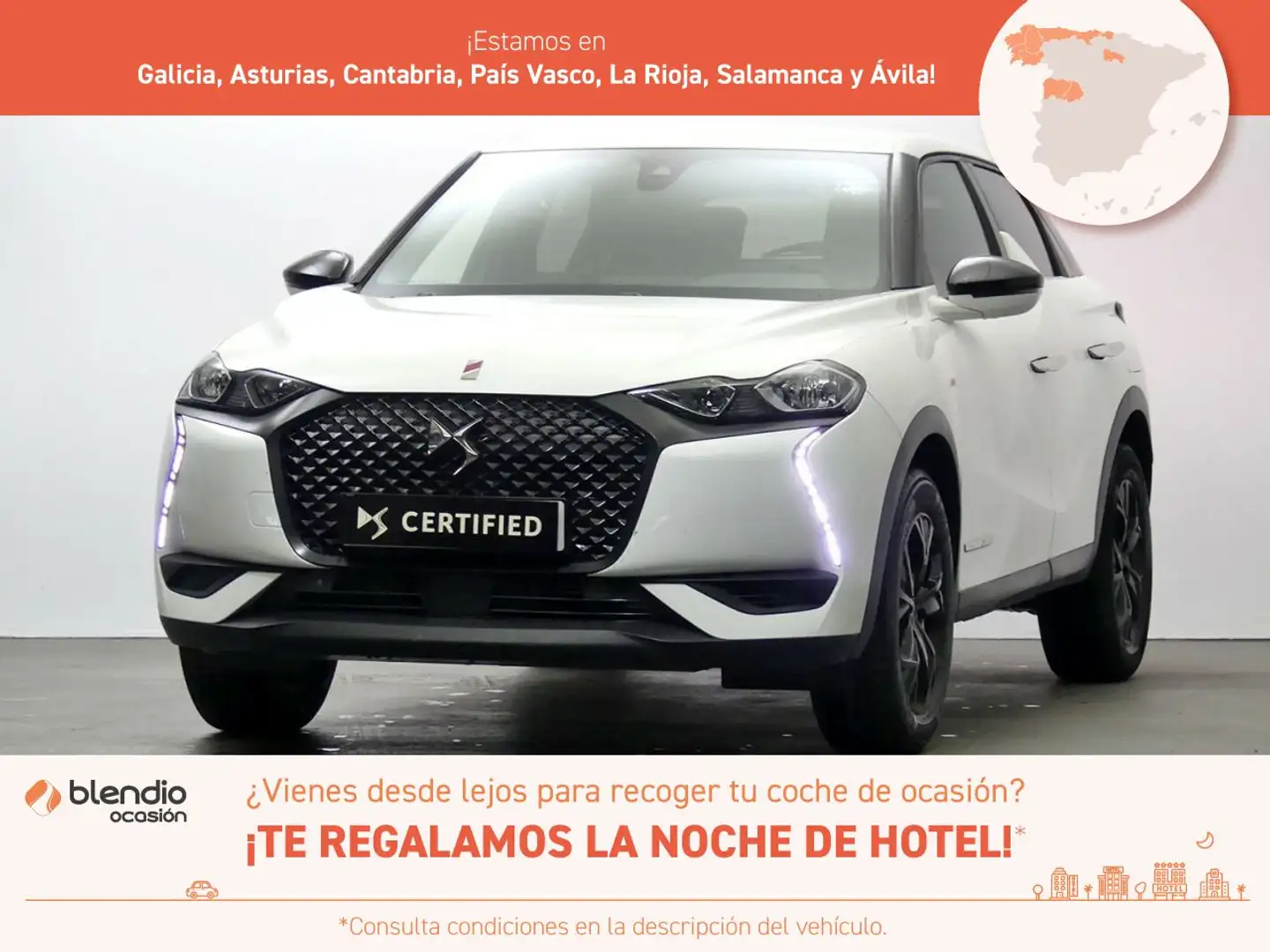 DS Automobiles DS 3 Crossback Puretech Performance Line 130 Aut. Bílá - 1