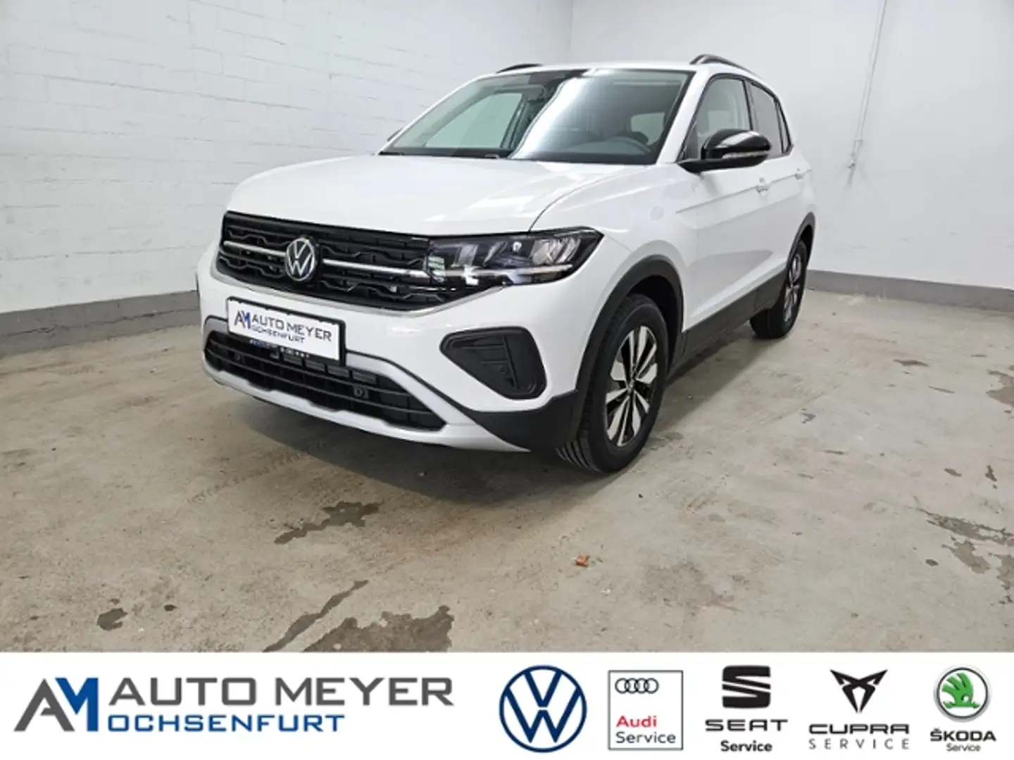 Volkswagen T-Cross GOAL 1.0 l TSI GOAL AHK Rückfahrkamera Blanc - 1