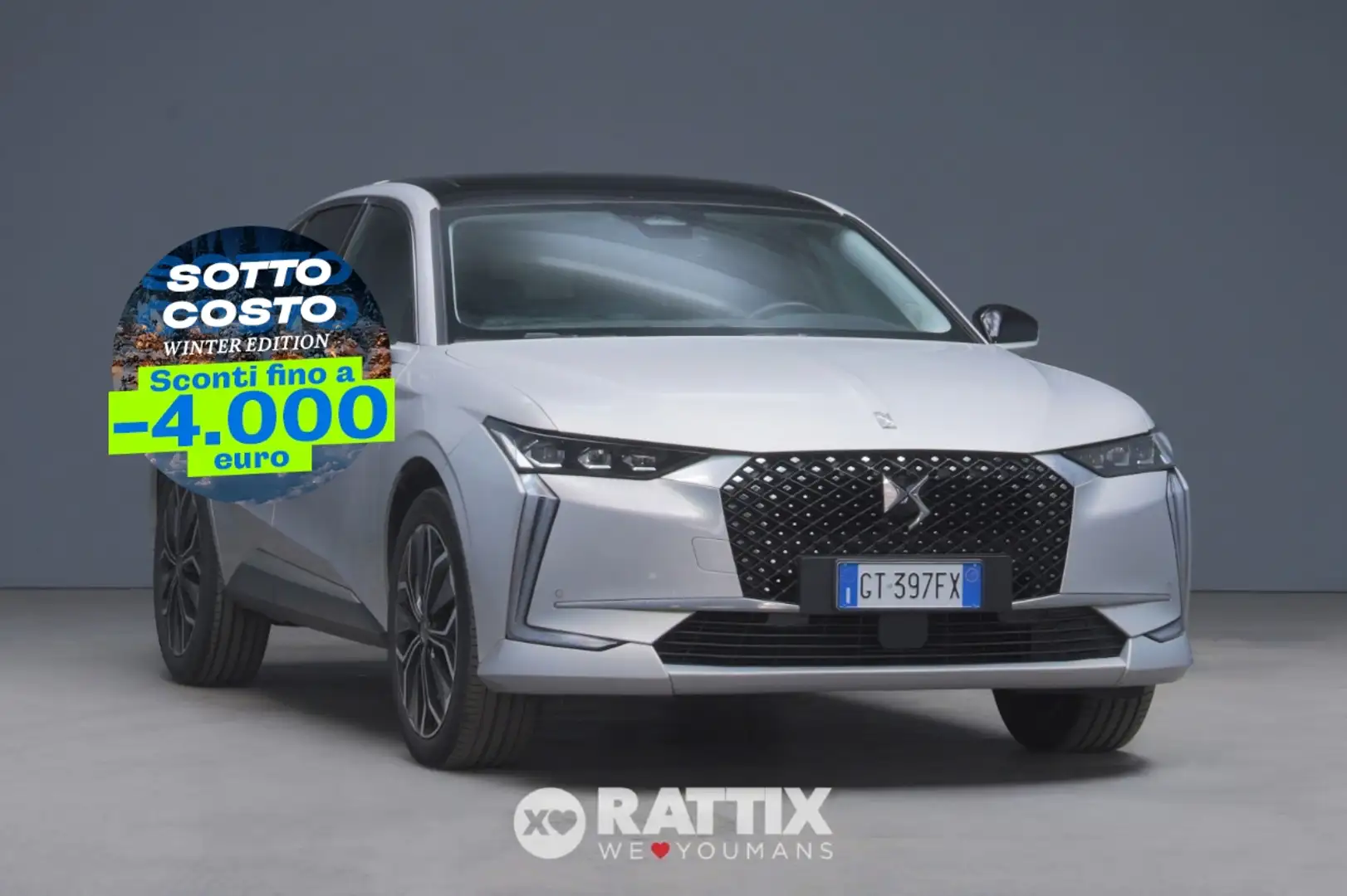 DS Automobiles DS 4 1.2 puretech 130CV Opera auto + tetto apribile Gri - 1