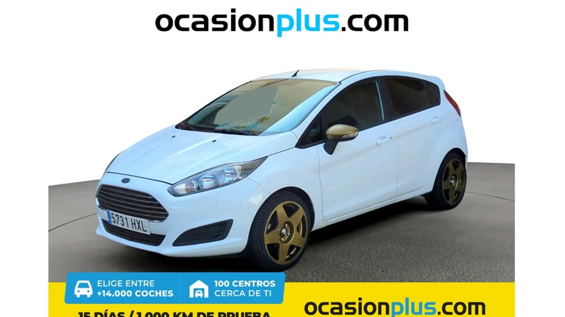 Ford Fiesta 1.0 EcoBoost Trend Powershift Blanc - 1