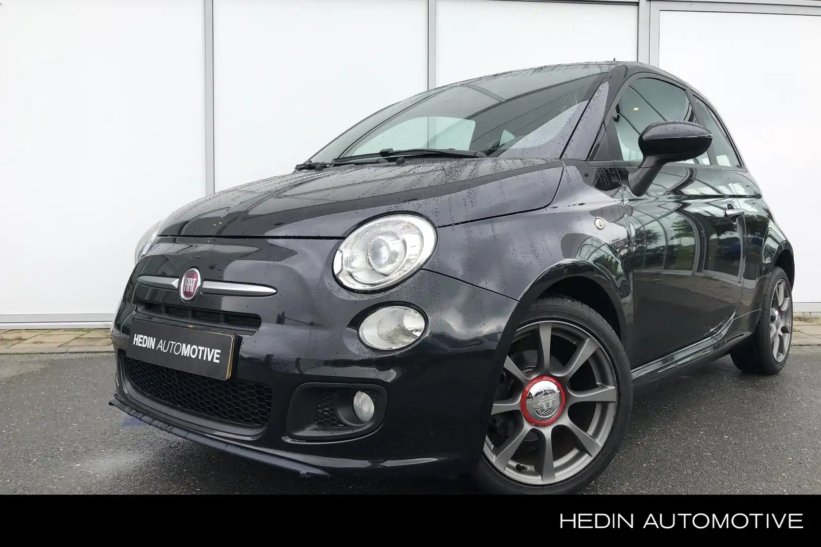 Fiat 500 80PK Turbo 500S Automaat | Climate Control | Bluet Noir - 1