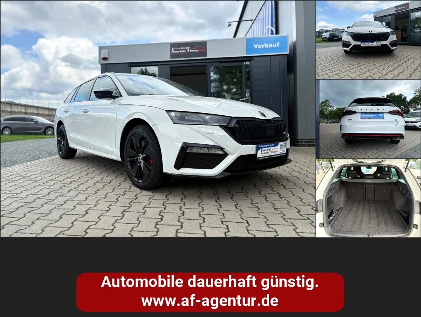 Skoda Octavia Combi 1.5 TSI DSG Hybrid RS *SHZ-LED-APP CONNECT-A Blanco - 1