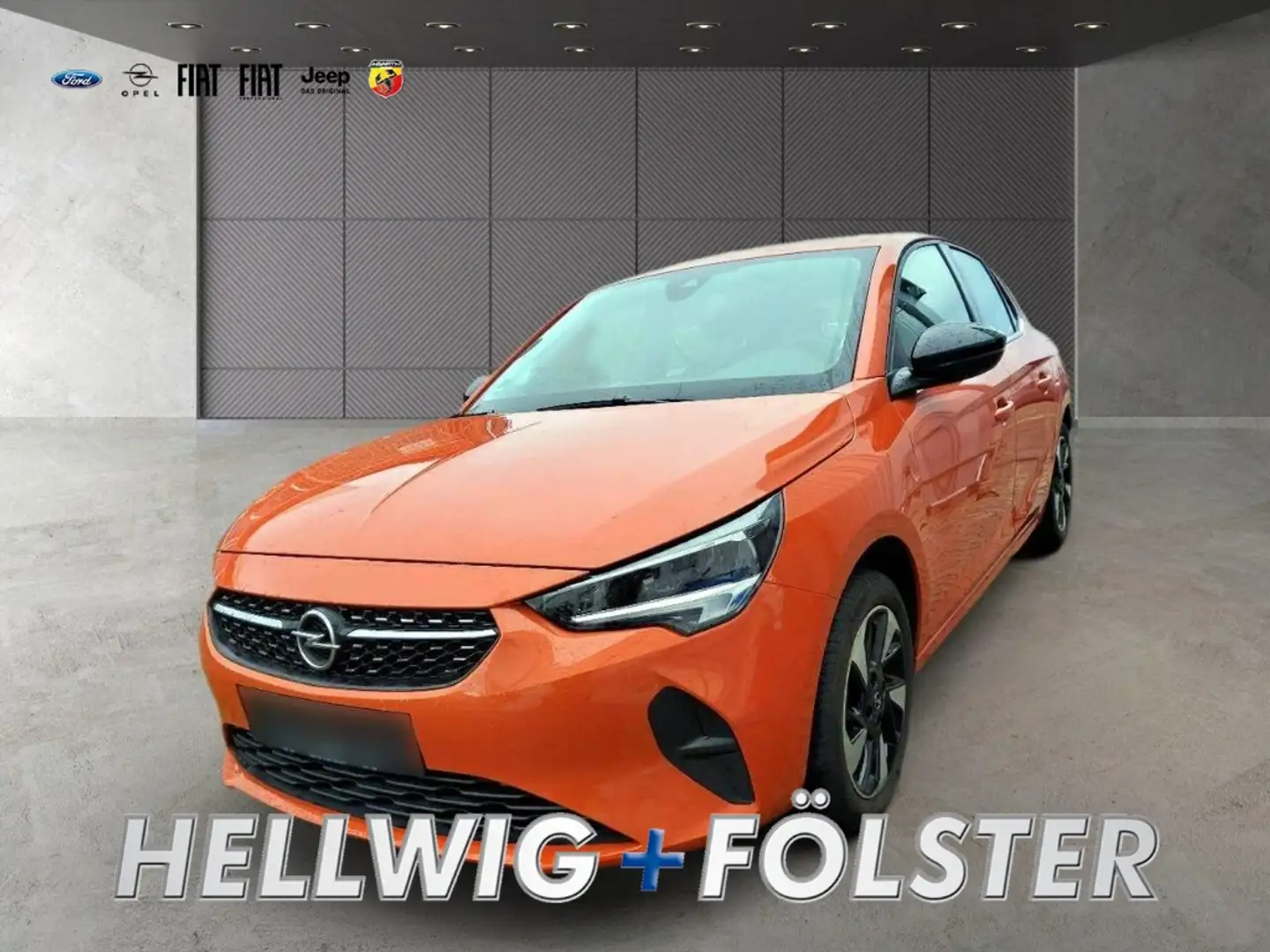 Opel Corsa-e F Elegance 7,4 Charger Keyless Go Temp Orange - 1