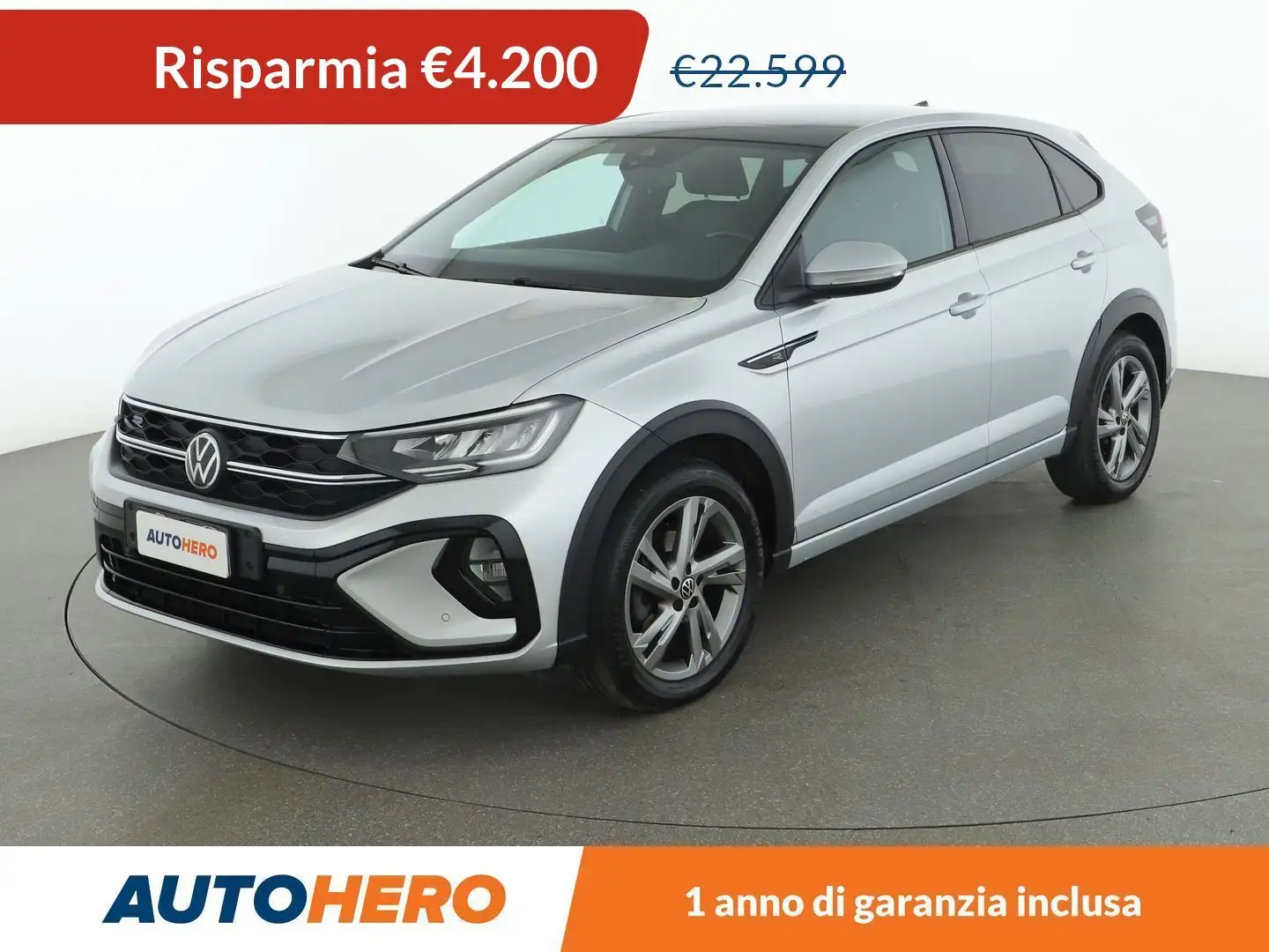 Volkswagen Taigo 1.0 TSI R-Line 110 CV Zilver - 1