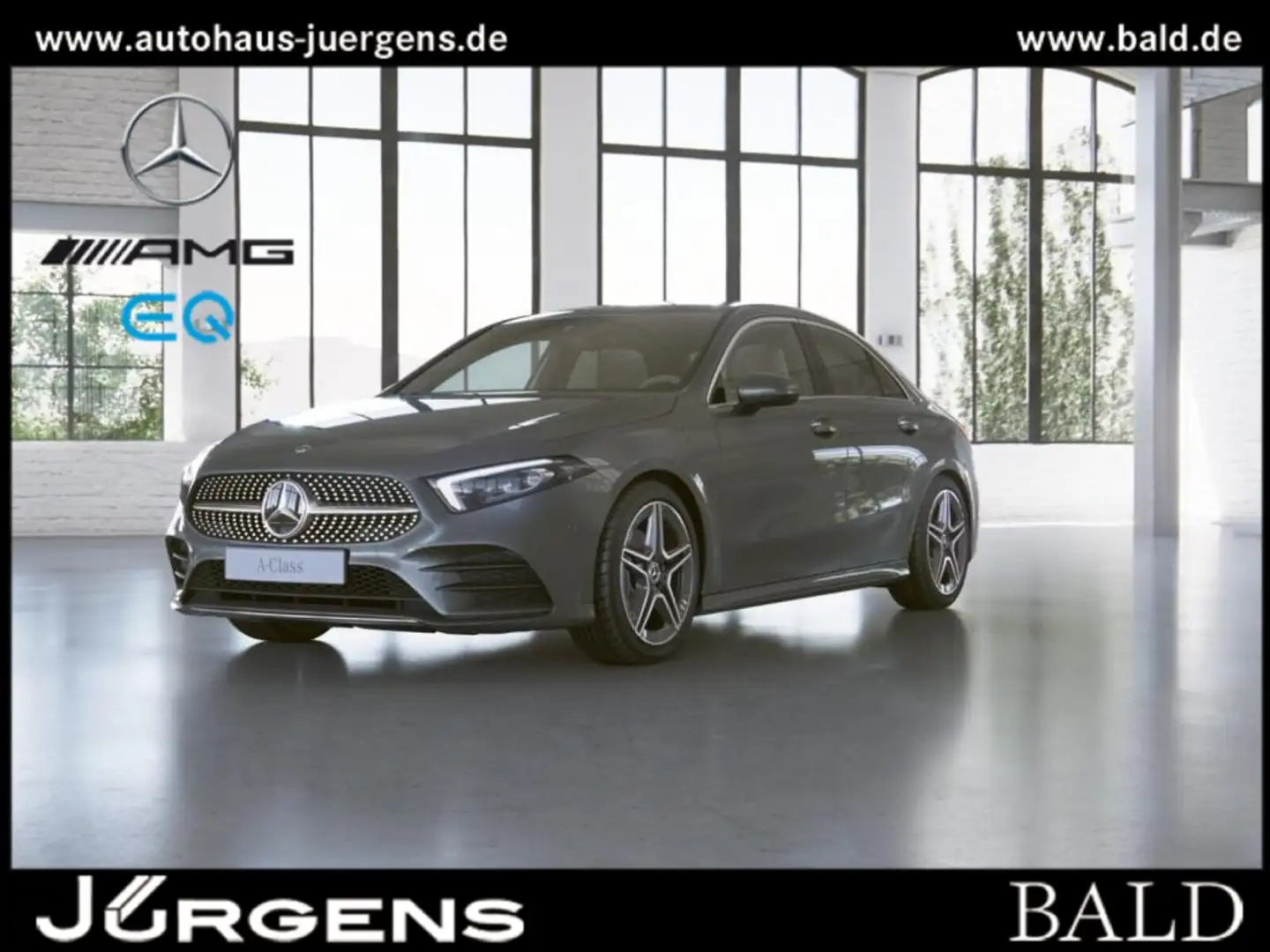 Mercedes-Benz A 200 Limousine +Perf-AGA+AMG+MBUX+Cam+MBeam+AUT Grau - 1
