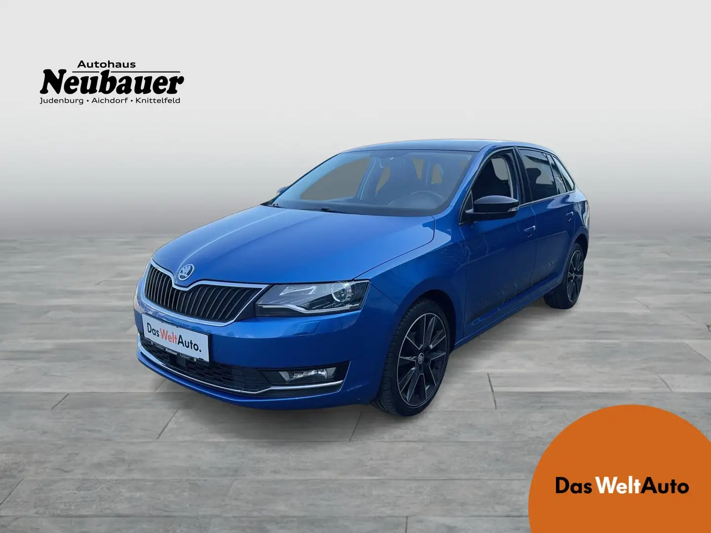 Skoda Rapid/Spaceback SPACEBACK Sport TSI Blauw - 1