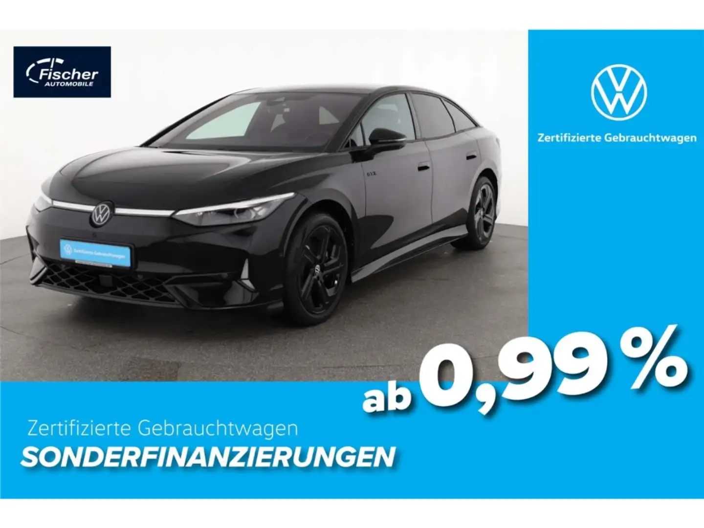 Volkswagen ID.7 Elektro GTX 86 kWh Schwarz - 1