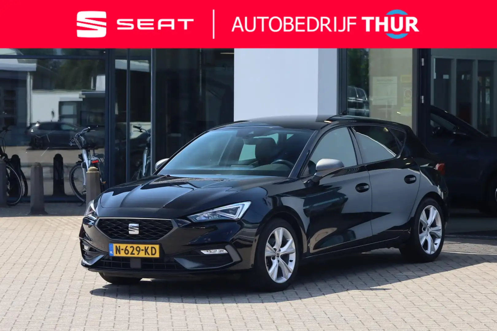 SEAT Leon 1.0 TSI FR Business Intense 110PK / 81kW, Achterui Noir - 1