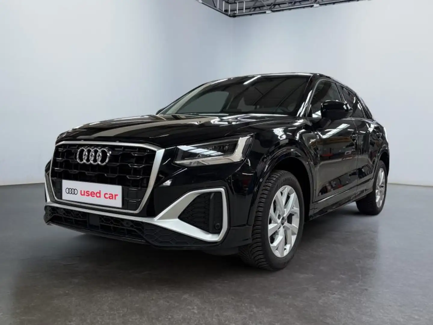 Audi Q2 S-line*Boite auto*GPS*Carplay*Caméra*TVAC Noir - 1